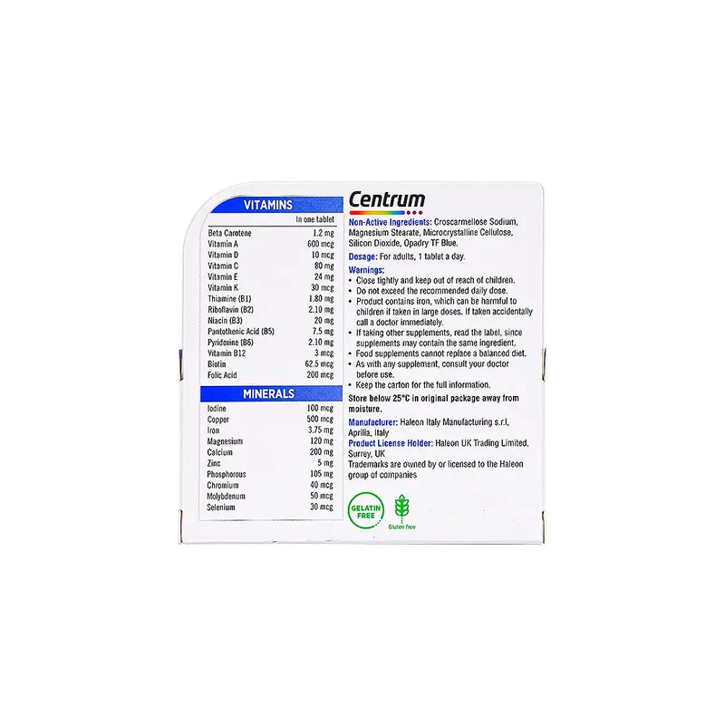 Centrum Men A-Z 30 Tablets