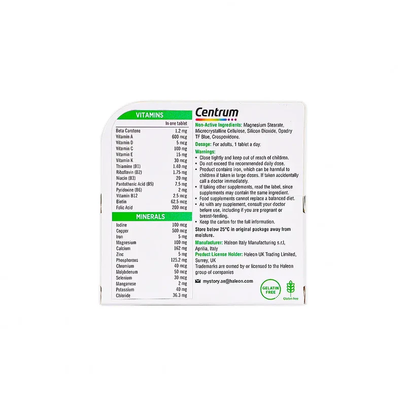 Centrum Adult A-Z 30 Tablets
