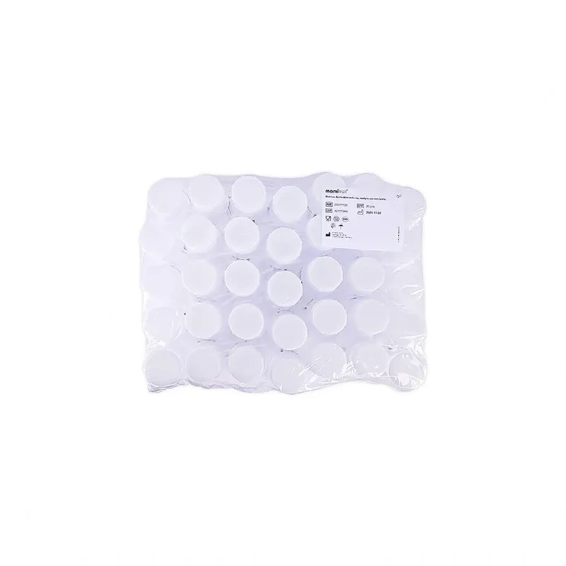Mamivac Dispasable Milk Bottle 80ml With Cap 35Pcs