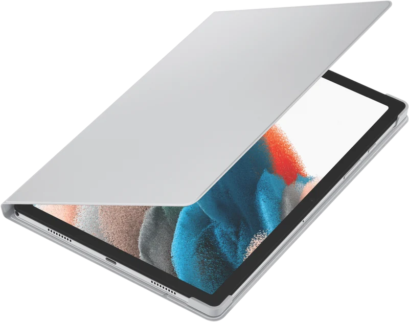 Samsung Galaxy TAB A8 Book Cover (Silver)