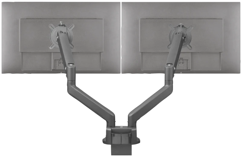 One For All Dual Arm Solid Series Monitor Arm - Black