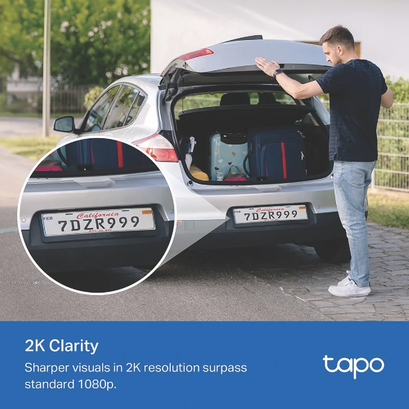TP-LINK 2K 3MP Solar-Powered Security Camera