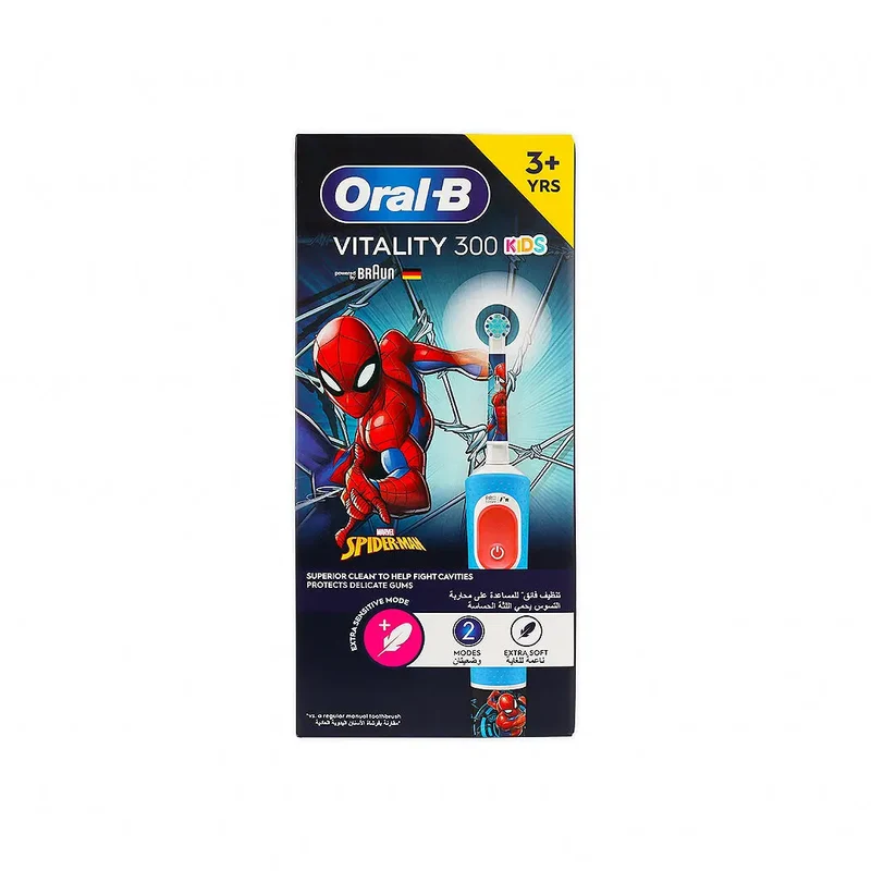 Oral-B Vitality 300 Kids +3yrs Spiderman Battery Toothbrush