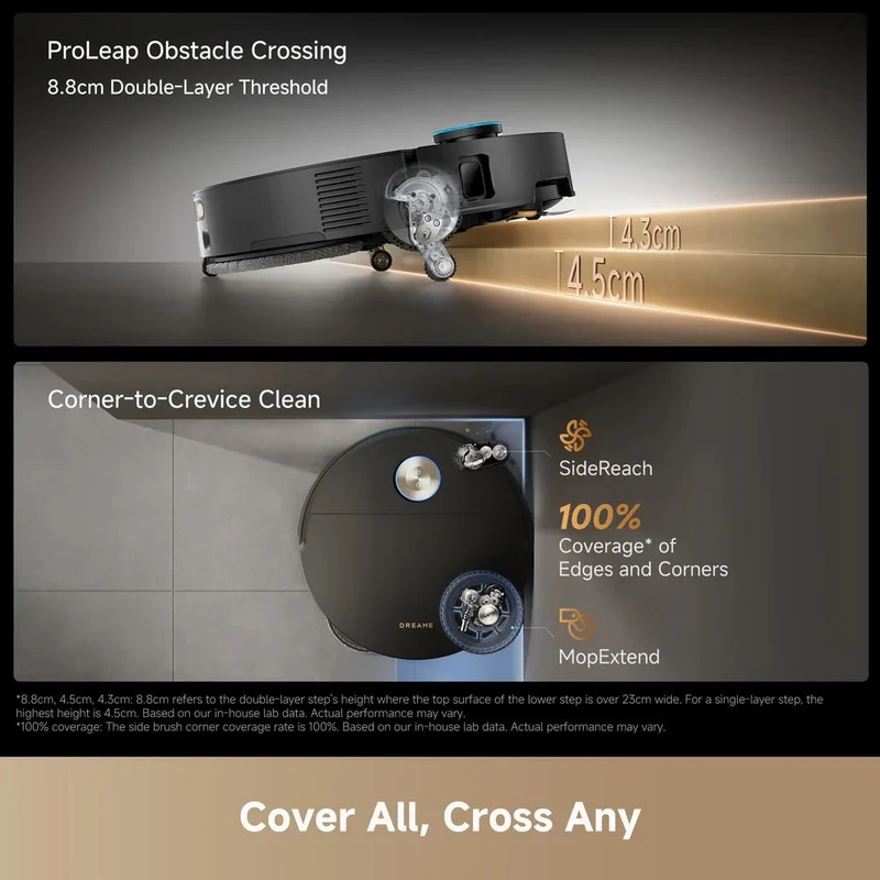 Free $199 bundle Dreame X60 Ultra Robotic Vacuum Cleaner