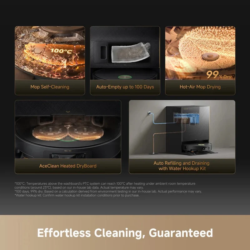 Free $199 bundle Dreame X60 Ultra Robotic Vacuum Cleaner