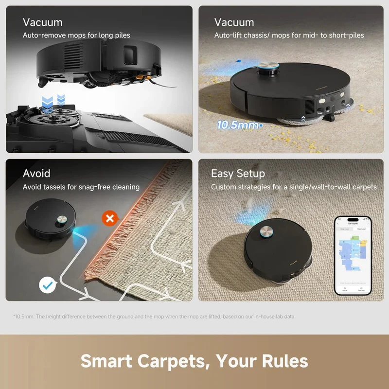 Free $199 bundle Dreame X60 Ultra Robotic Vacuum Cleaner