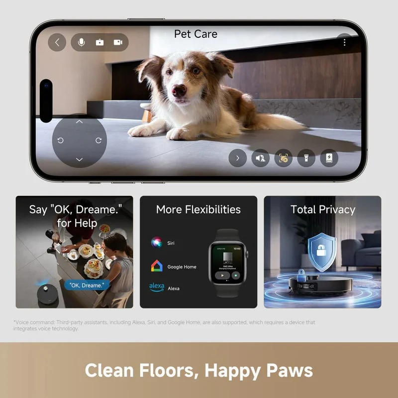 Free $199 bundle Dreame X60 Ultra Robotic Vacuum Cleaner
