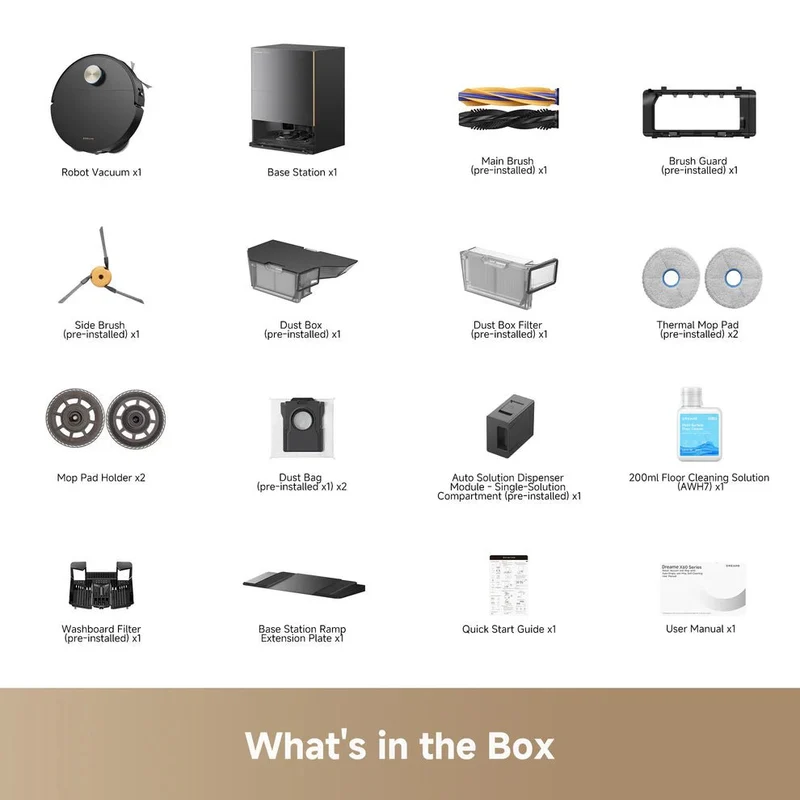 Free $199 bundle Dreame X60 Ultra Robotic Vacuum Cleaner
