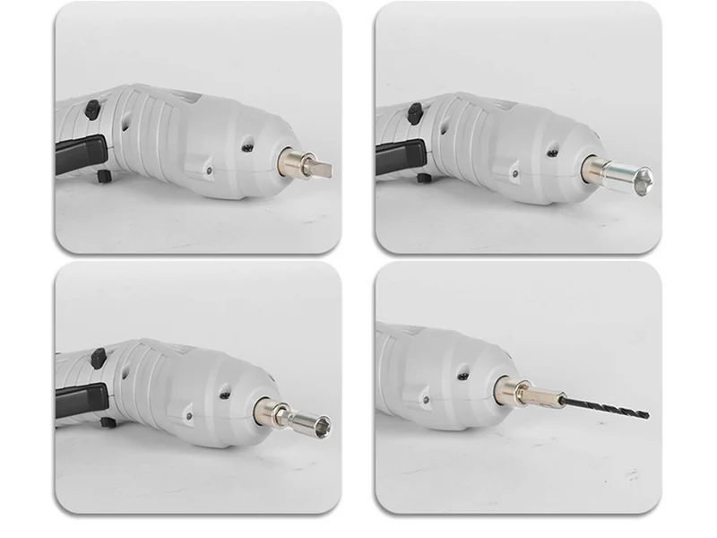 Skruvmejselsats 45 Delar – Sladdlös Skruvdragare med USB-laddning och Väska