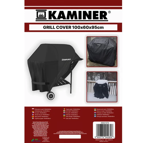 Grillöverdrag XL storlek 147x61x122 cm för gasolgrill och kolgrill – Vattentätt och UV-skyddande
