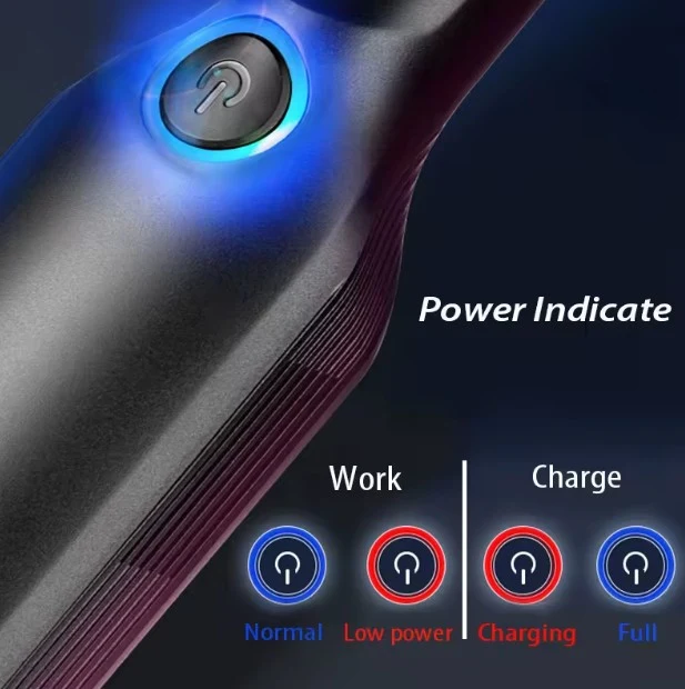 Kraftfull Bilhanddammsugare med 9000mAh Sugkraft – Sladdlös
