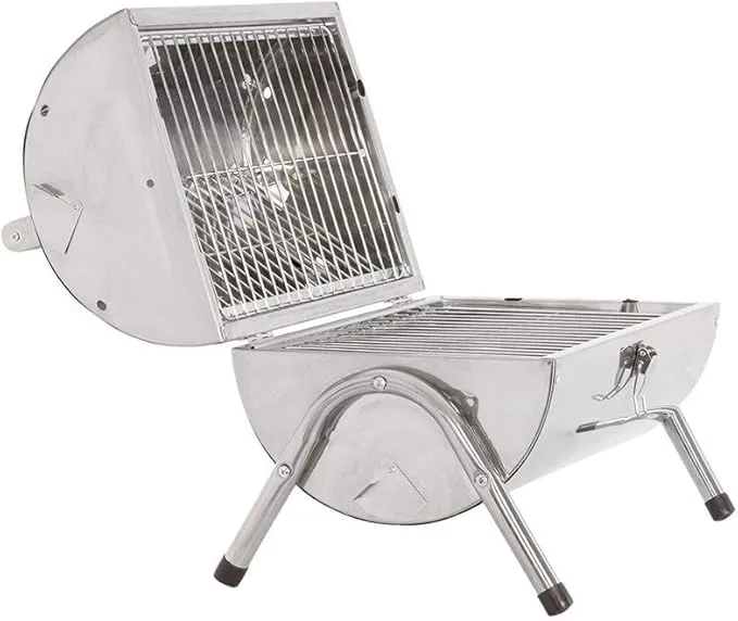 ALPINA Transportabel Kolgrill – Bärbar Campinggrill