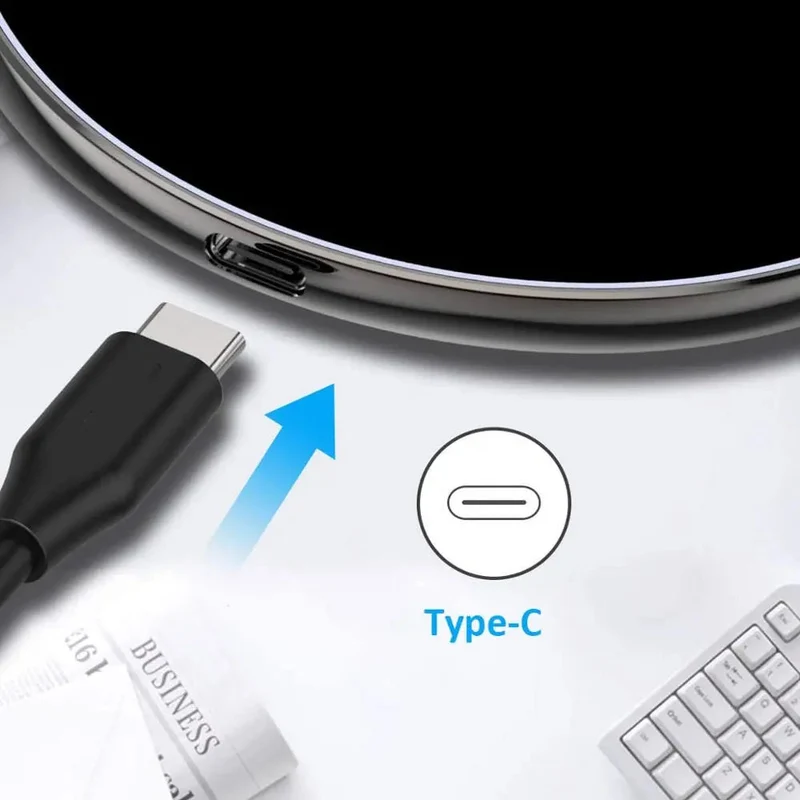 Elegant Trådløs Oplader med 30W Hurtigopladning