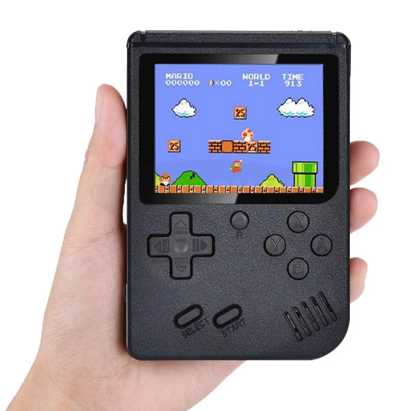 Retro Spilkonsol med 400 Klassiske Spil