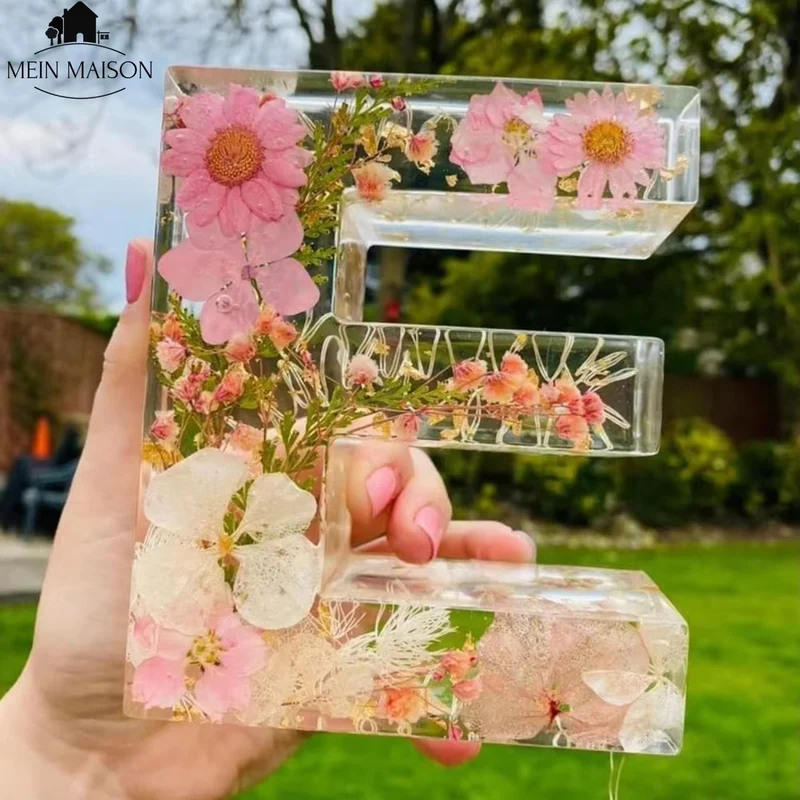50% RABAT | BlomsterGlans - Elegant resin dekor