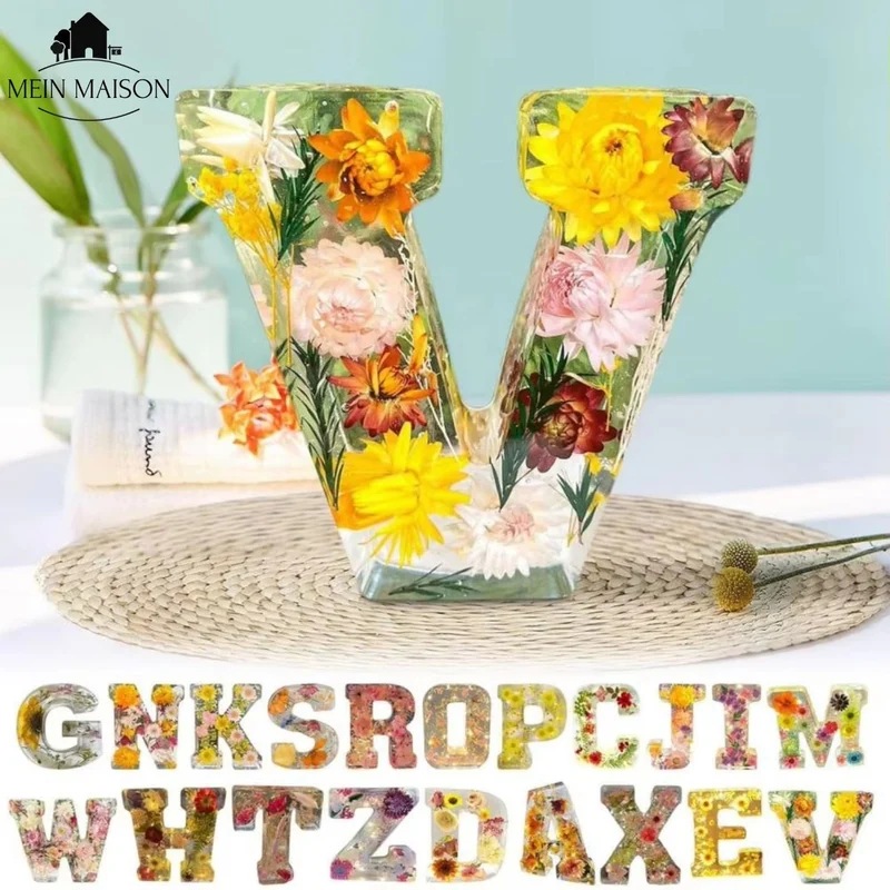 50% RABAT | BlomsterGlans - Elegant resin dekor
