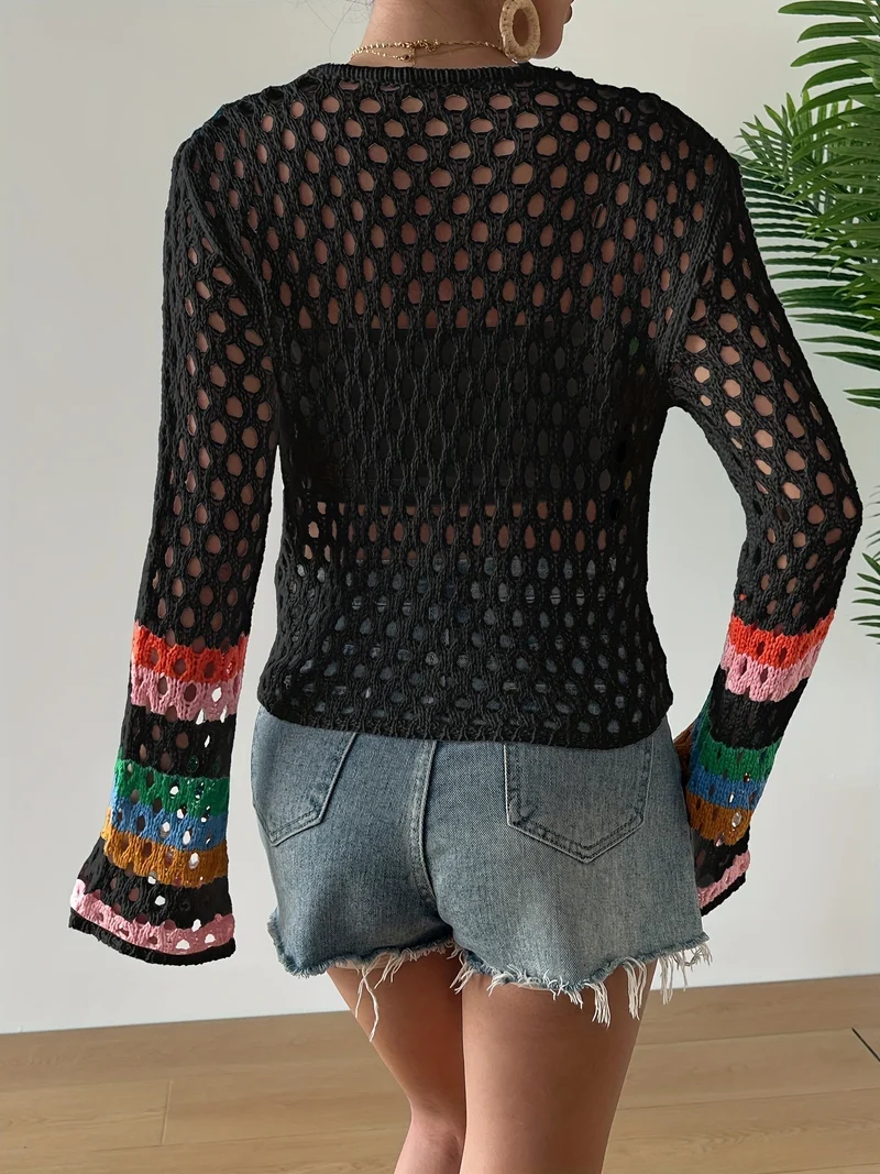 Håndlavet boho-kjole i farverig og komfortabel stil