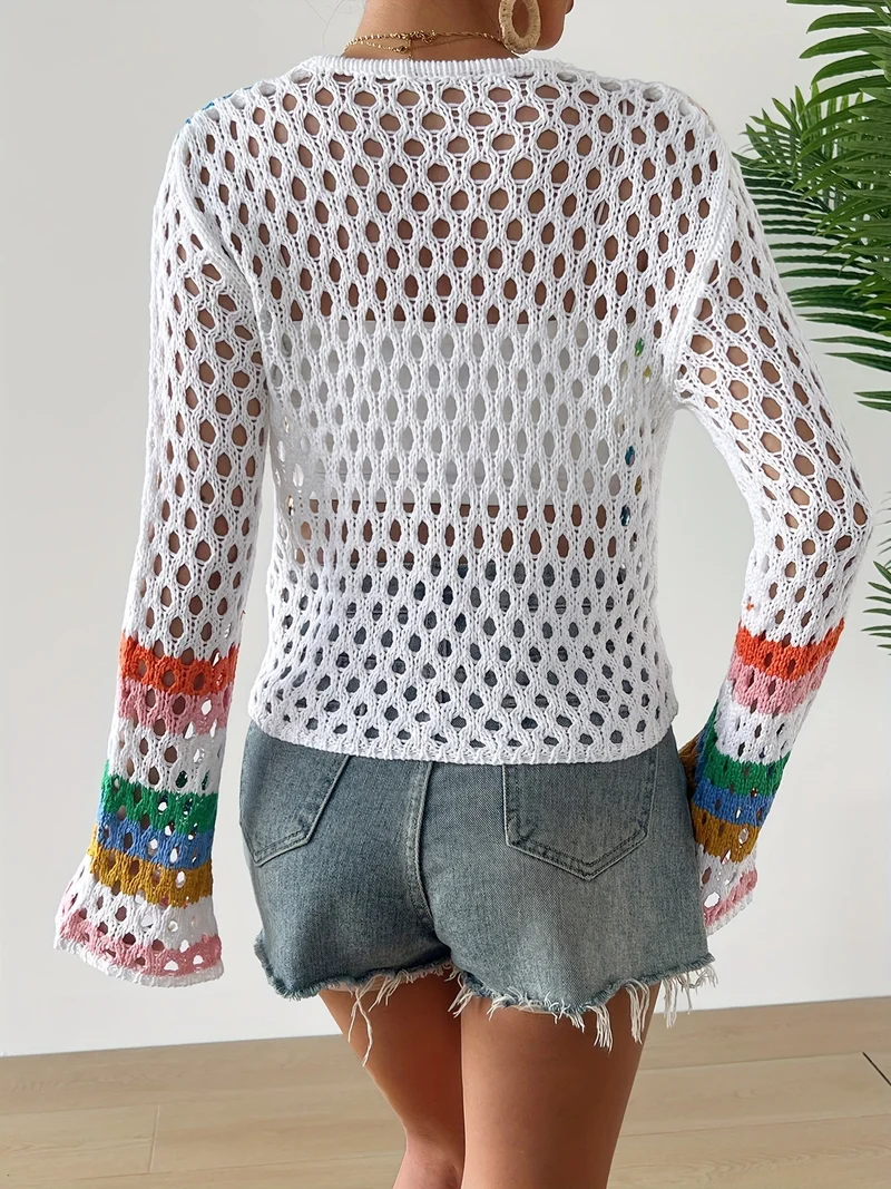 Håndlavet boho-kjole i farverig og komfortabel stil