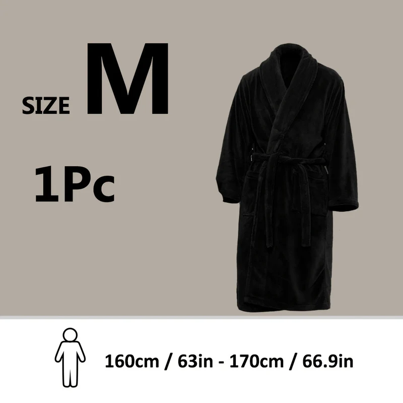 Luksuriøs Unisex Badekåbe i Blødt Fleece – Komfort og Varme