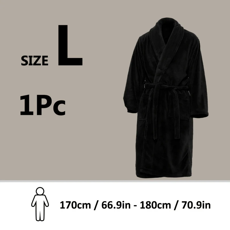 Luksuriøs Unisex Badekåbe i Blødt Fleece – Komfort og Varme