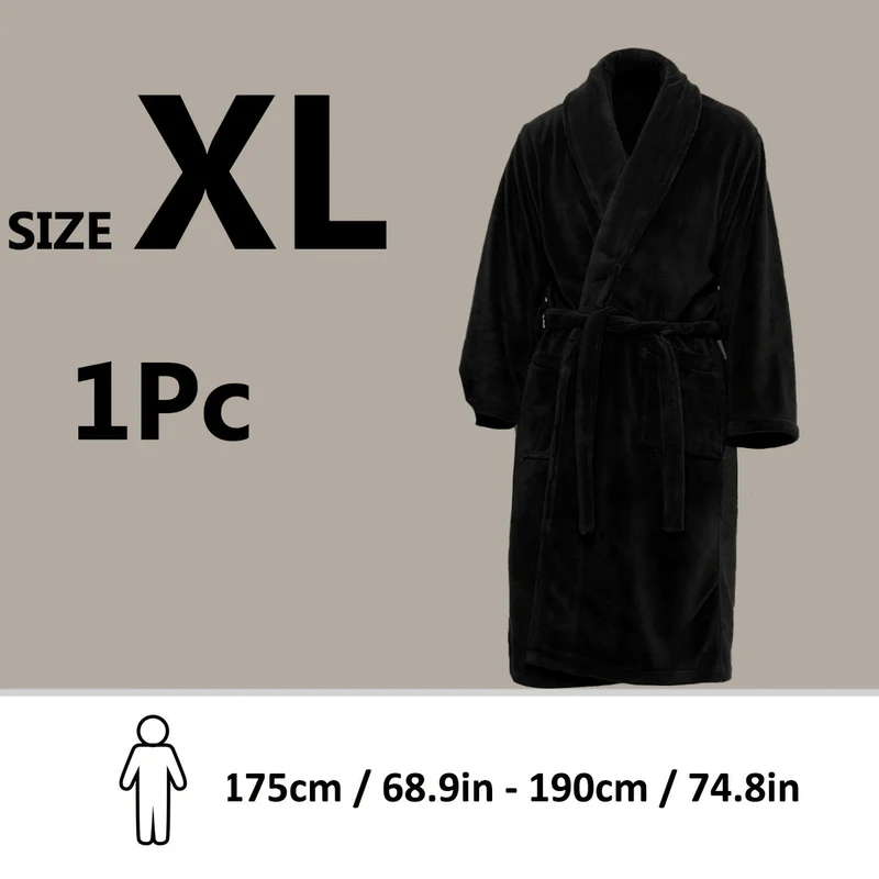Luksuriøs Unisex Badekåbe i Blødt Fleece – Komfort og Varme
