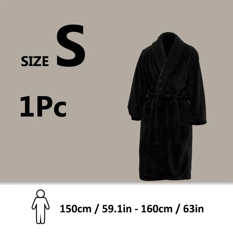 Luksuriøs Unisex Badekåbe i Blødt Fleece – Komfort og Varme