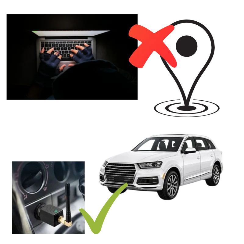 Praktisk biladapter til opladning af enheder