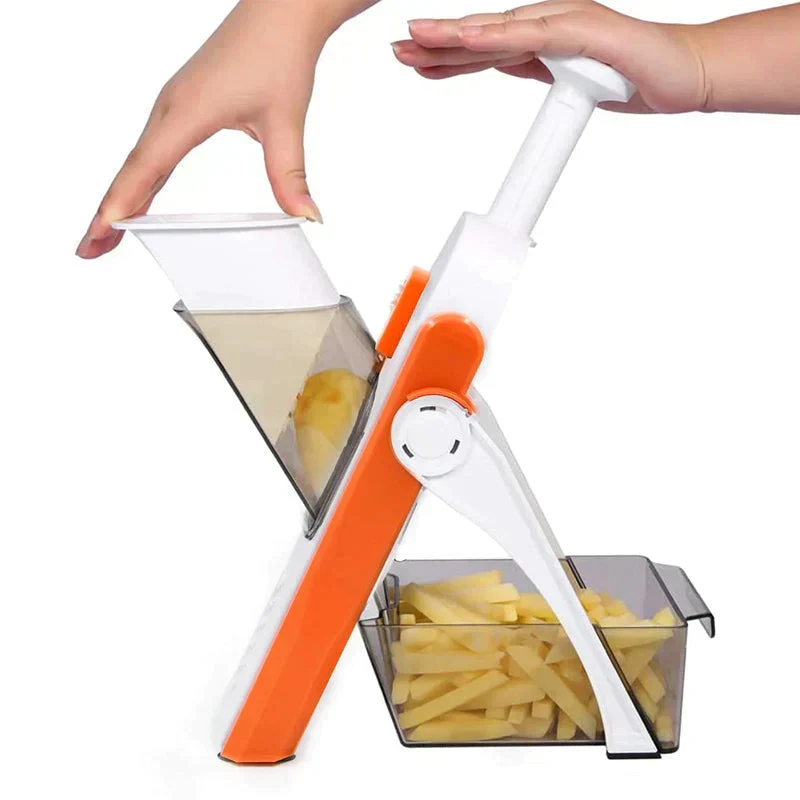 Slicer Pro - Multifunktionel Grøntsagsslicer i Rustfrit Stål
