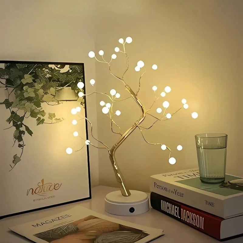 Magisk LED Dekorationstræ til Hjemmet