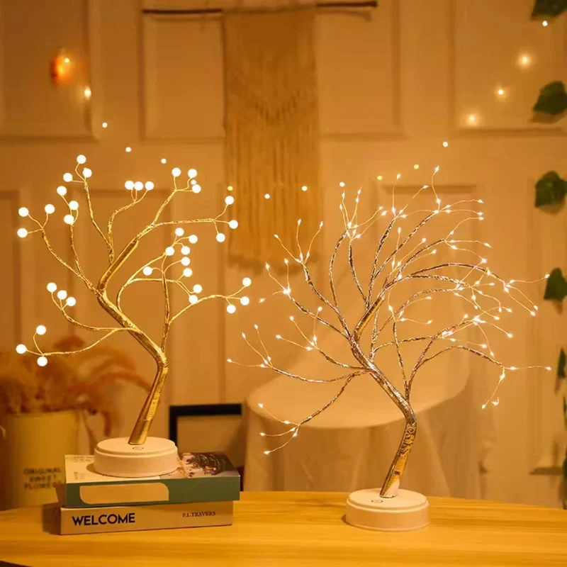 Magisk LED Dekorationstræ til Hjemmet