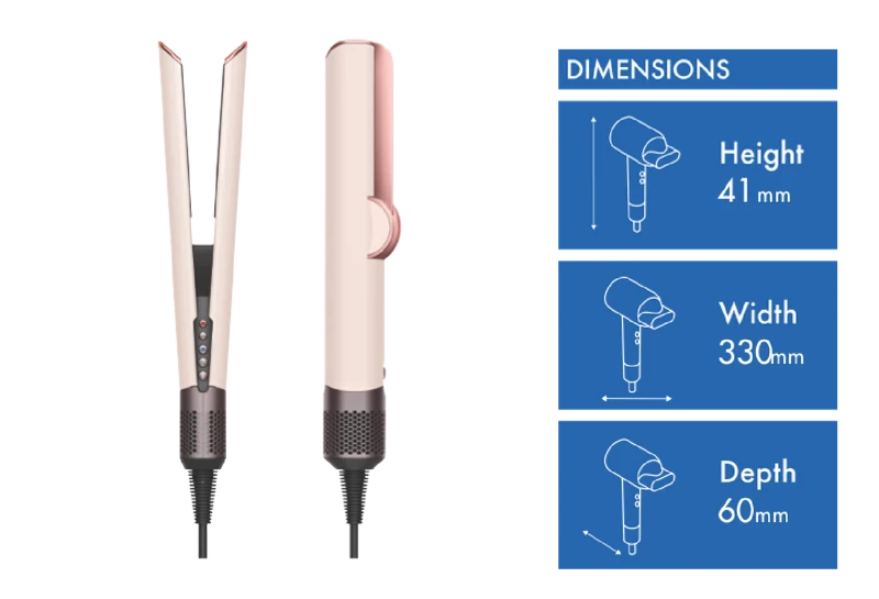 Dyson Airstrait Straightener Ceramic Pink / Rose Gold