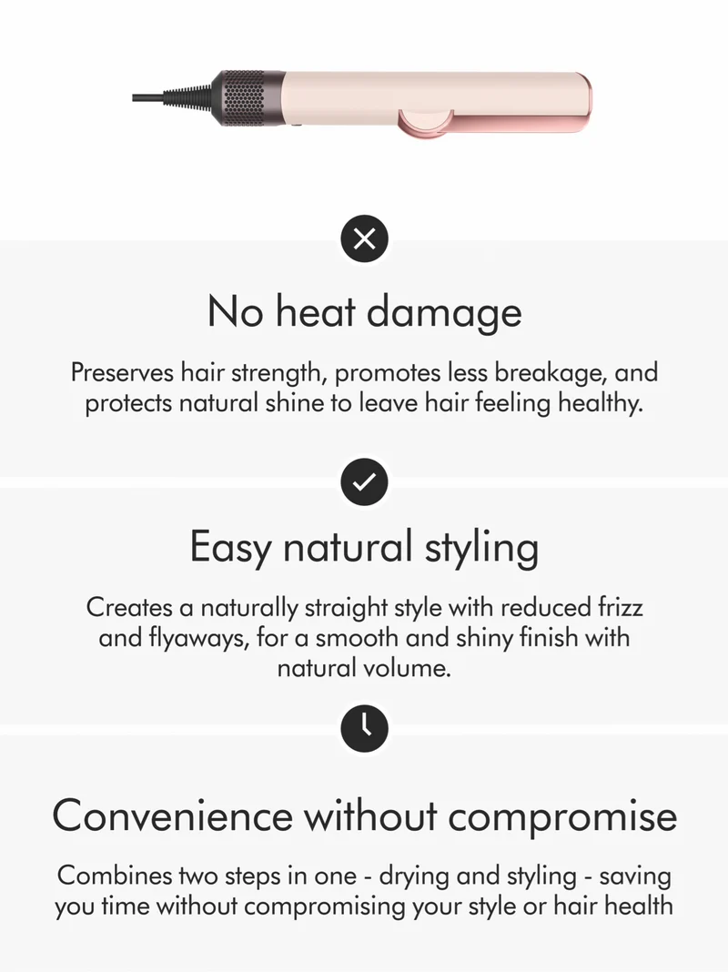 Dyson Airstrait Straightener Ceramic Pink / Rose Gold