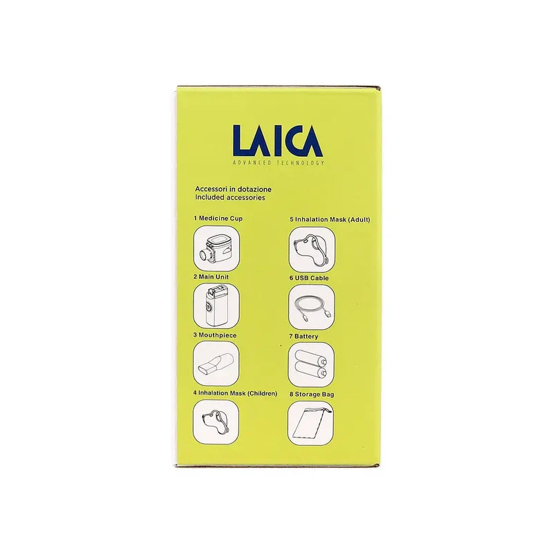 Laica Ultrasonic Portable Nebulizer-NE1011