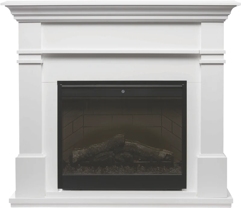 Dimplex 2kW Kenton Mantle Electric Fireplace - White