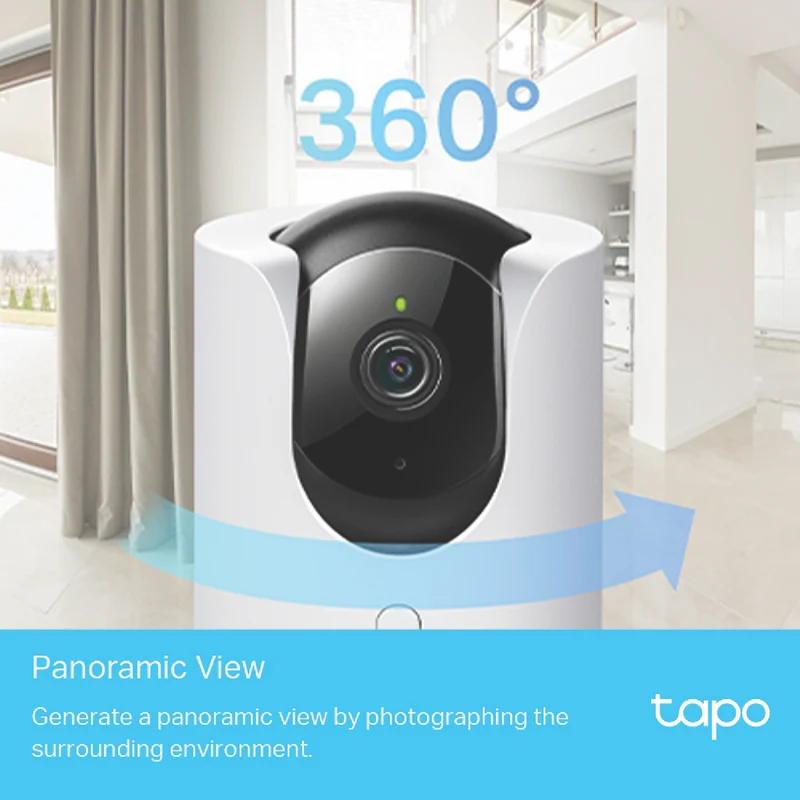 TP-LINK Tapo 4MP Pan/Tilt AI Home Security Wi-Fi Camera