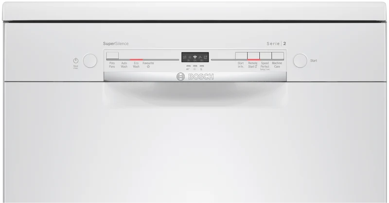 Bosch Series 2 60cm Freestanding Dishwasher, White