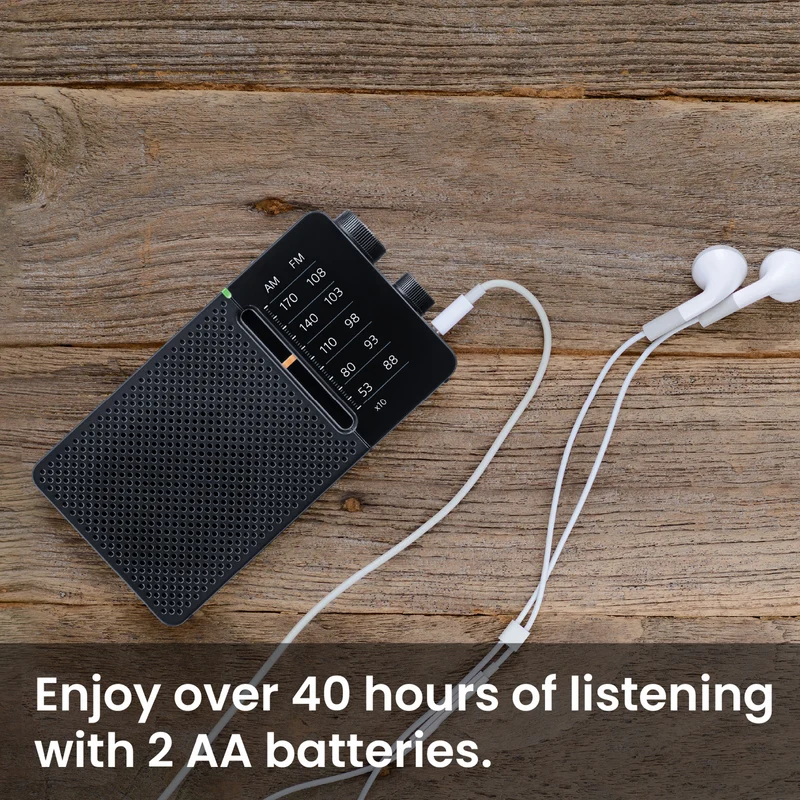 Sangean AM/FM Pocket Radio