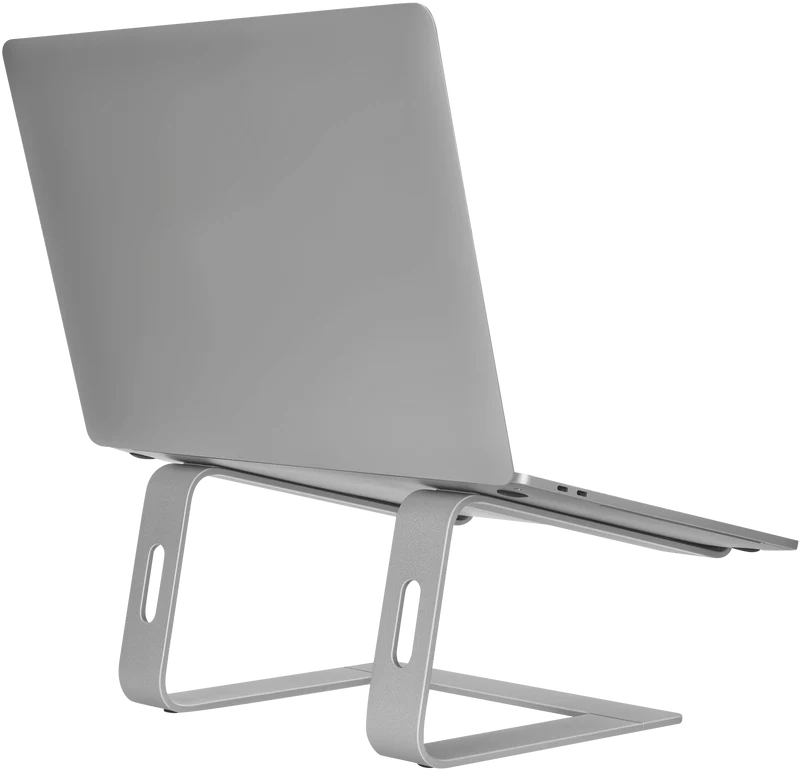Bonelk Elevate Stance Aluminium Riser Laptop Stand (Silver)