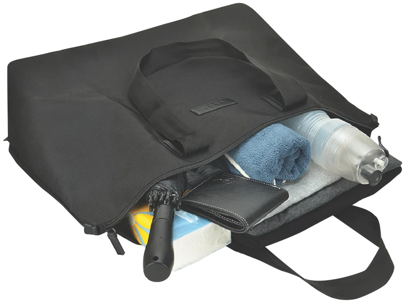 Generation Earth Recycled Foldable Tote Bag (Black)