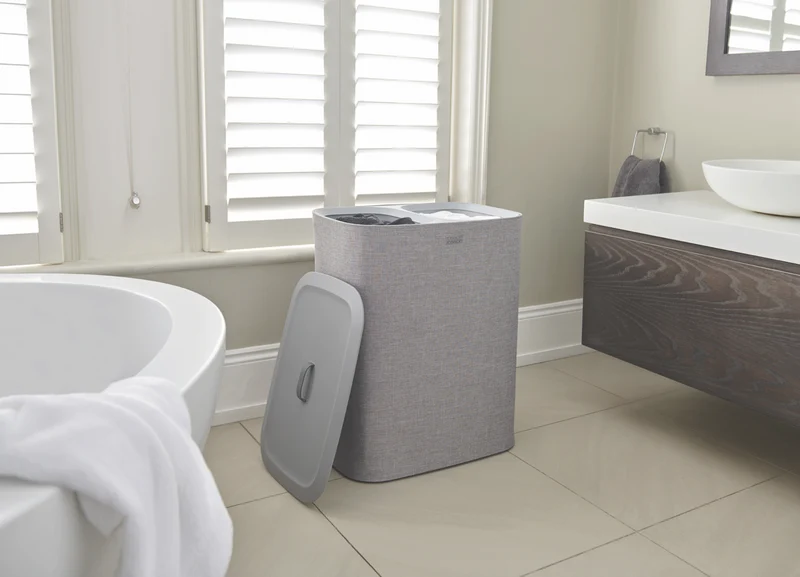 Joseph Joseph Tota 90 Litre Laundry Separation Basket Grey