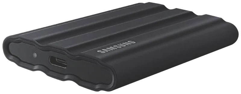 Samsung 2TB T7 Shield Portable SSD USB 3.2 Type-C (Black)