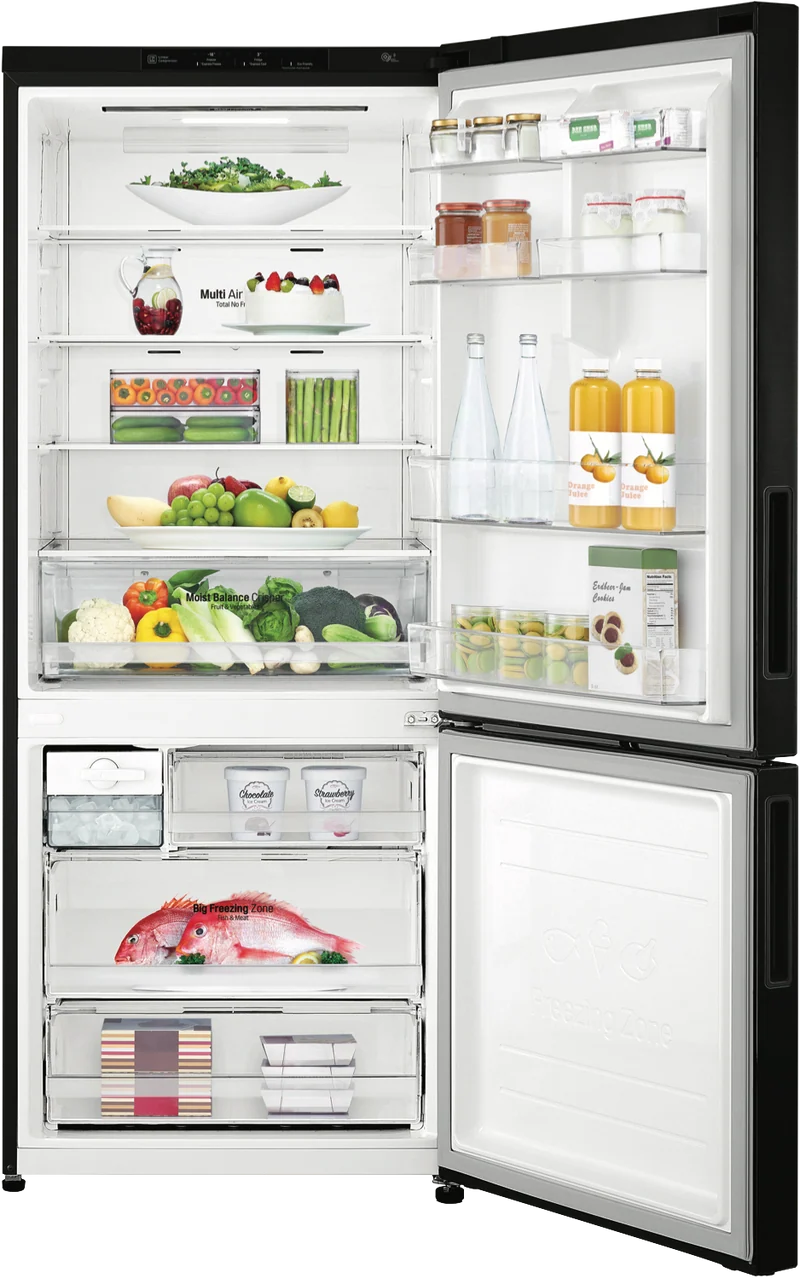 LG 420L Bottom Mount Refrigerator