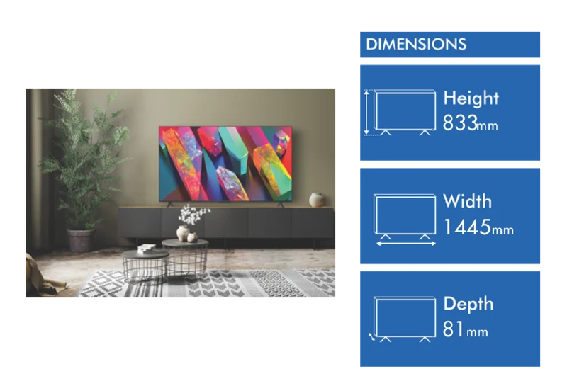 FFALCON 65" U63 4K UHD Smart TV 23