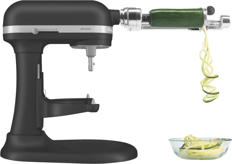 KitchenAid 6.6L Artisan Bowl Lift Mixer Cast Iron Black