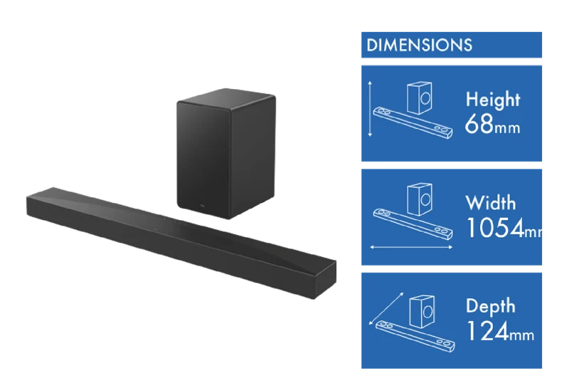 TCL 5.1 Ch Dolby Atmos Soundbar
