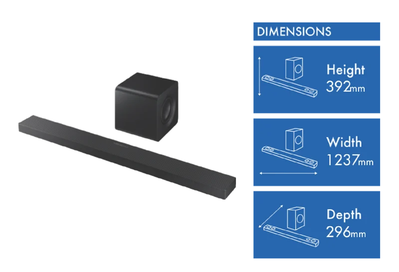 Samsung 3.1.2ch Dolby Atmos Soundbar