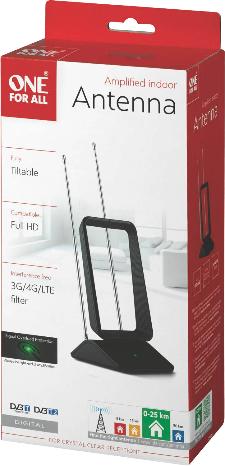 One For All Amplified Indoor Antenna