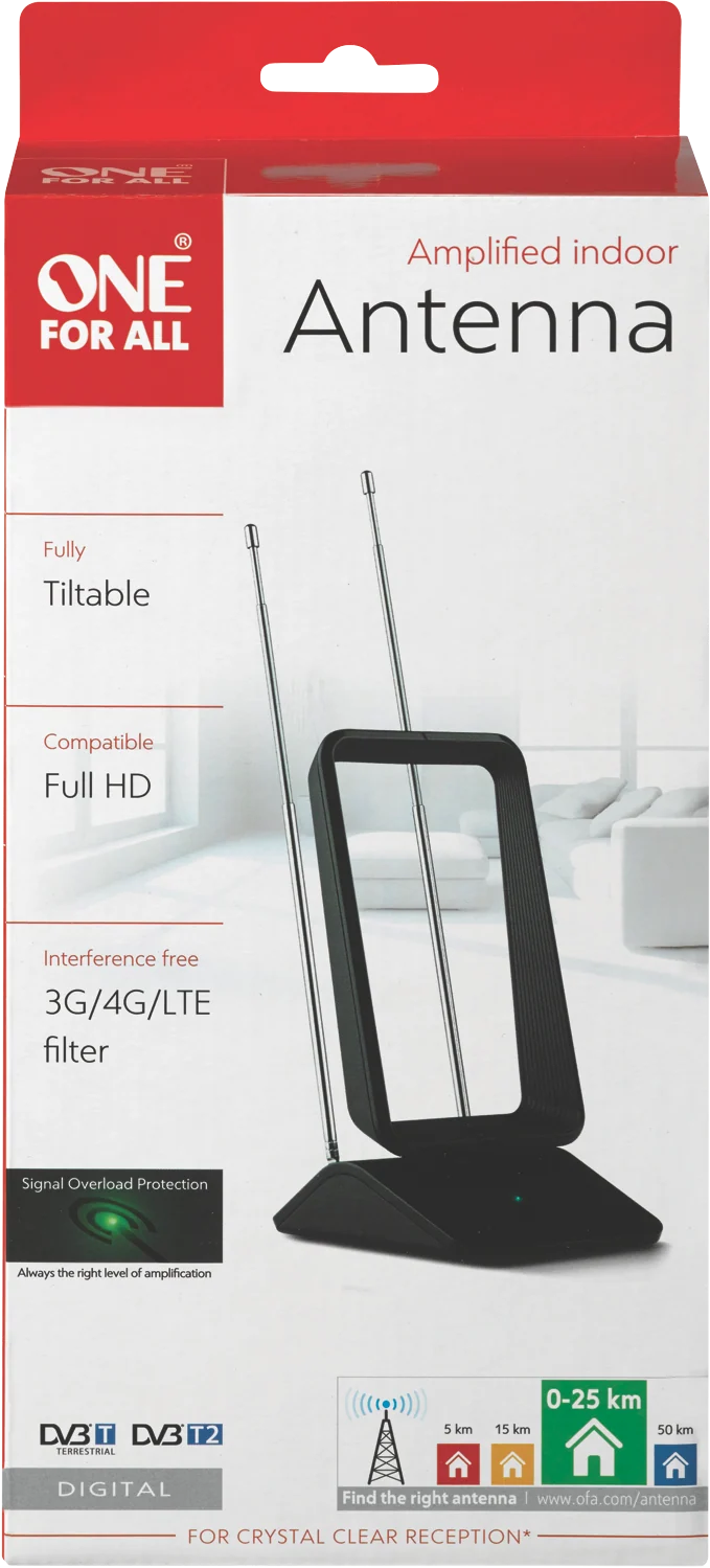 One For All Amplified Indoor Antenna