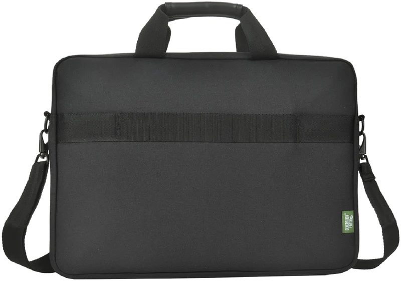 Generation Earth 15.6" Recycled Laptop Briefcase (Black)
