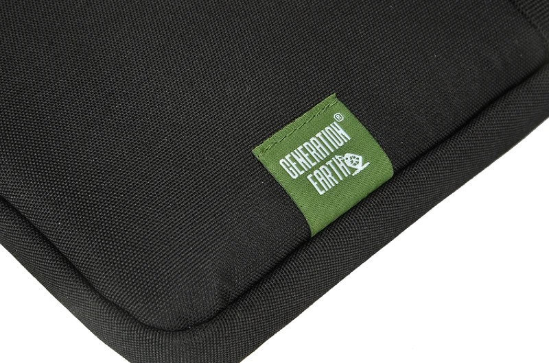 Generation Earth 13.3" Recycled Laptop Briefcase (Black)